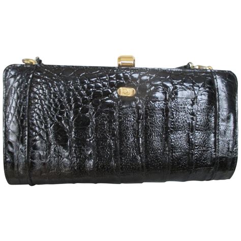 croco bag dior|dior black shoulder strap.